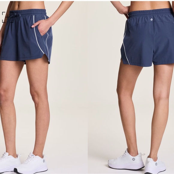 RBX Women's Navy Athletic Running  Shorts - Picture 2 of 11